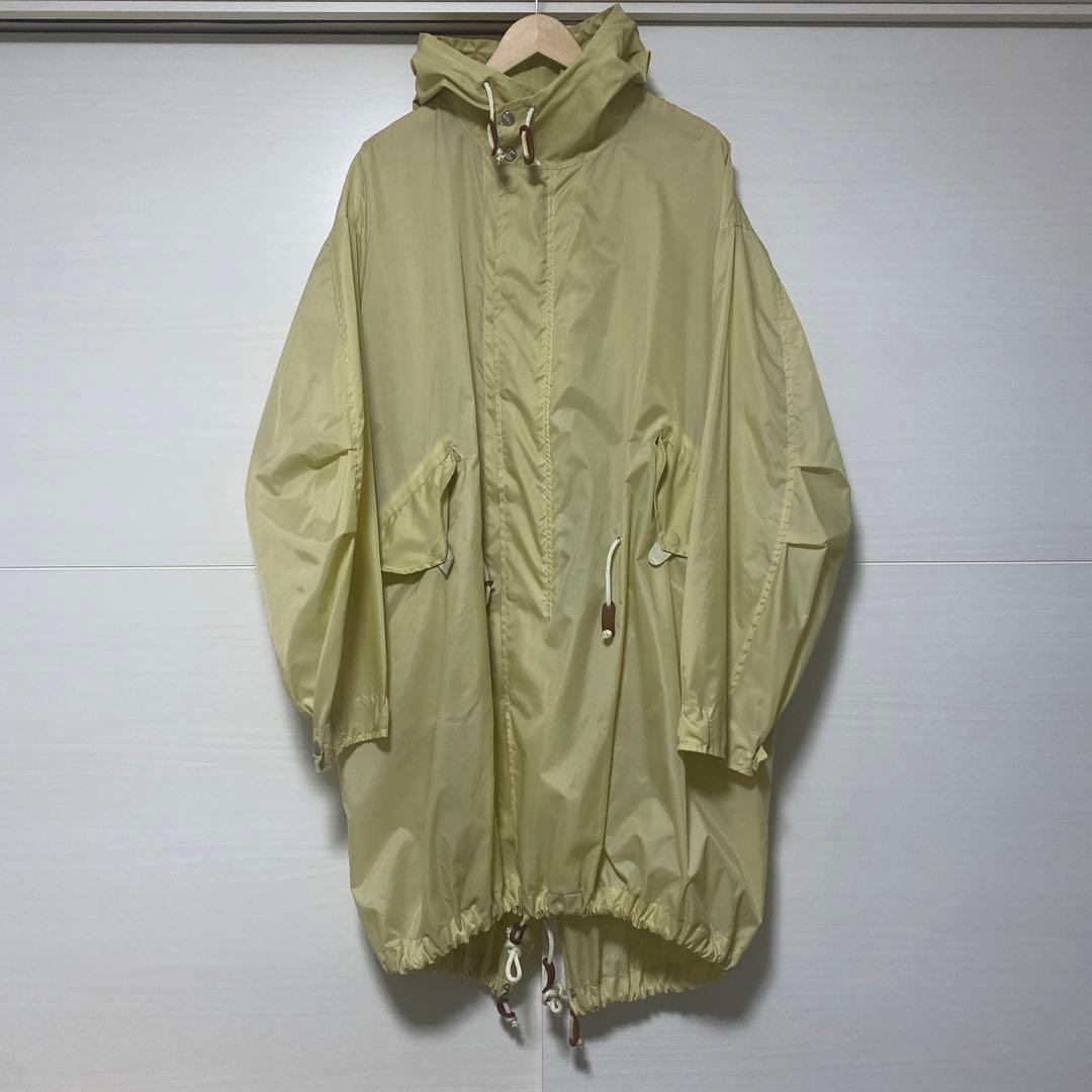 90s Science London モッズコート ナイロン ライトイエロー