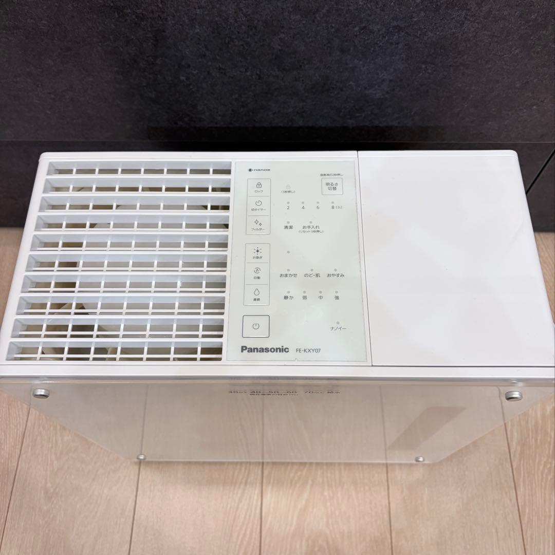 Panasonic 気化式加湿器 FE-KXY07 24年製 使用1年未満