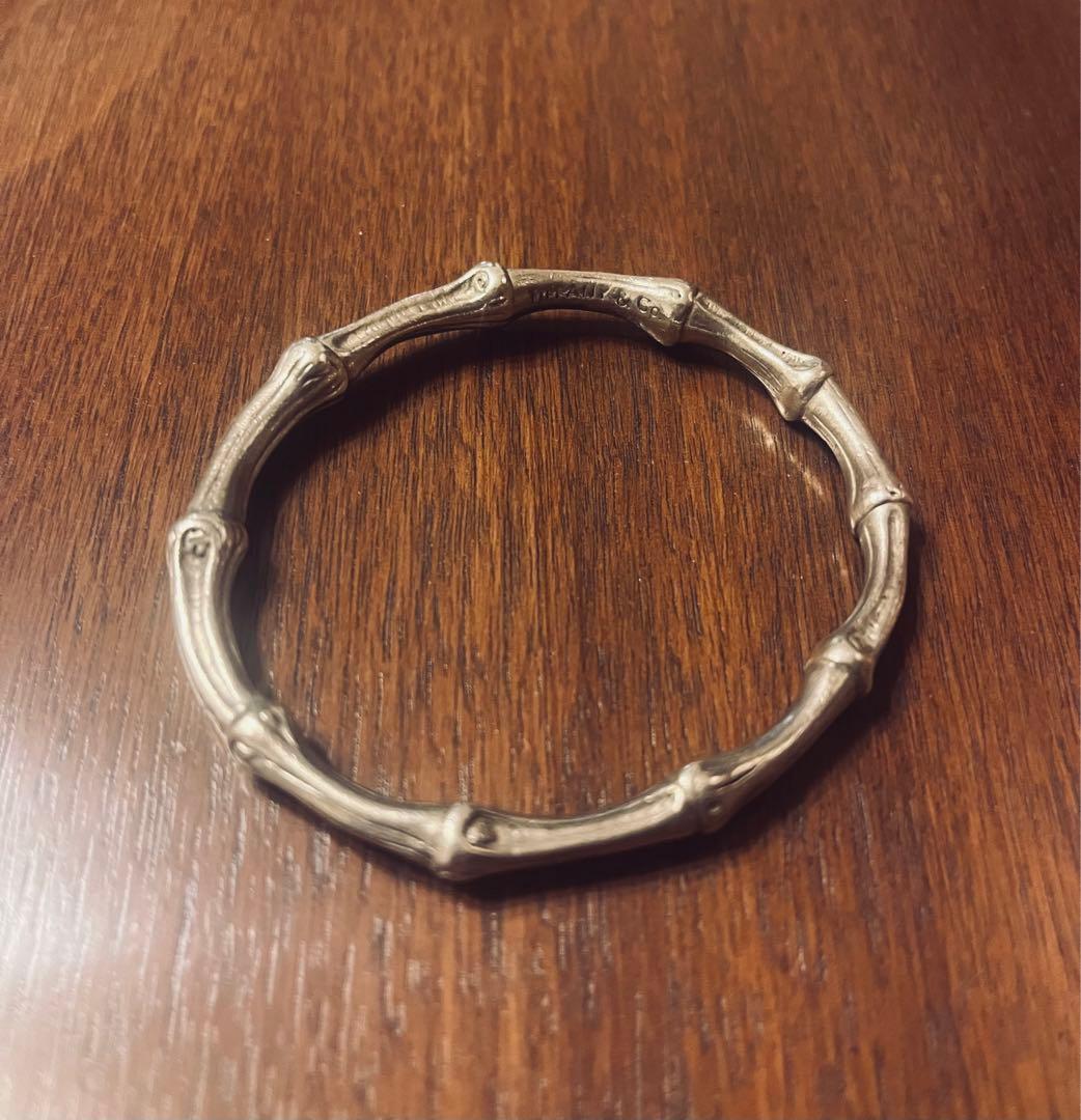 Tiffany & Co. バンブーデザイン シルバーバングル