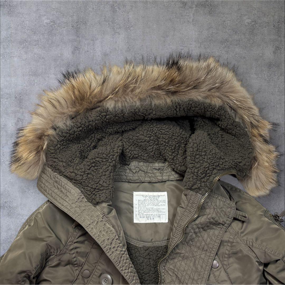 GOA ゴア N-2B フライトジャケット ミリタリー モッズコート フード