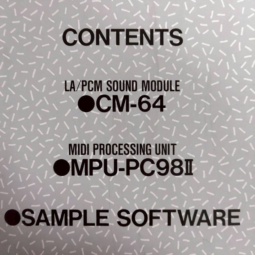 Rorand　CM-64　サウンドモジュール　ミュージ郎　DM-64N-7