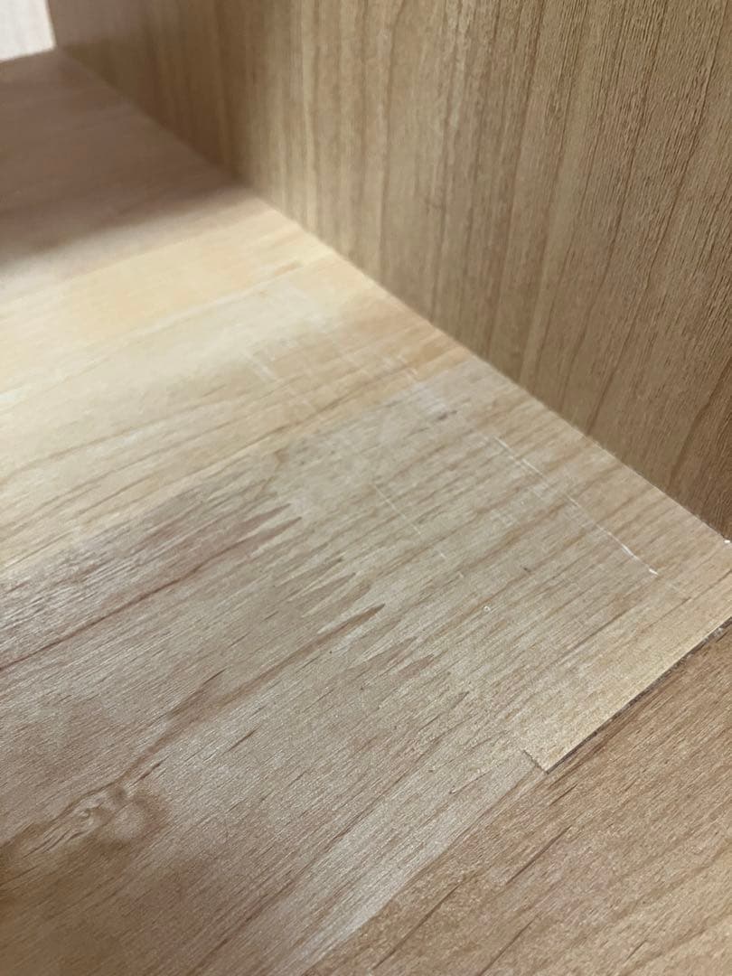 美品☆ニトリ　カップボード　食器棚　キッチンボード　天然木★