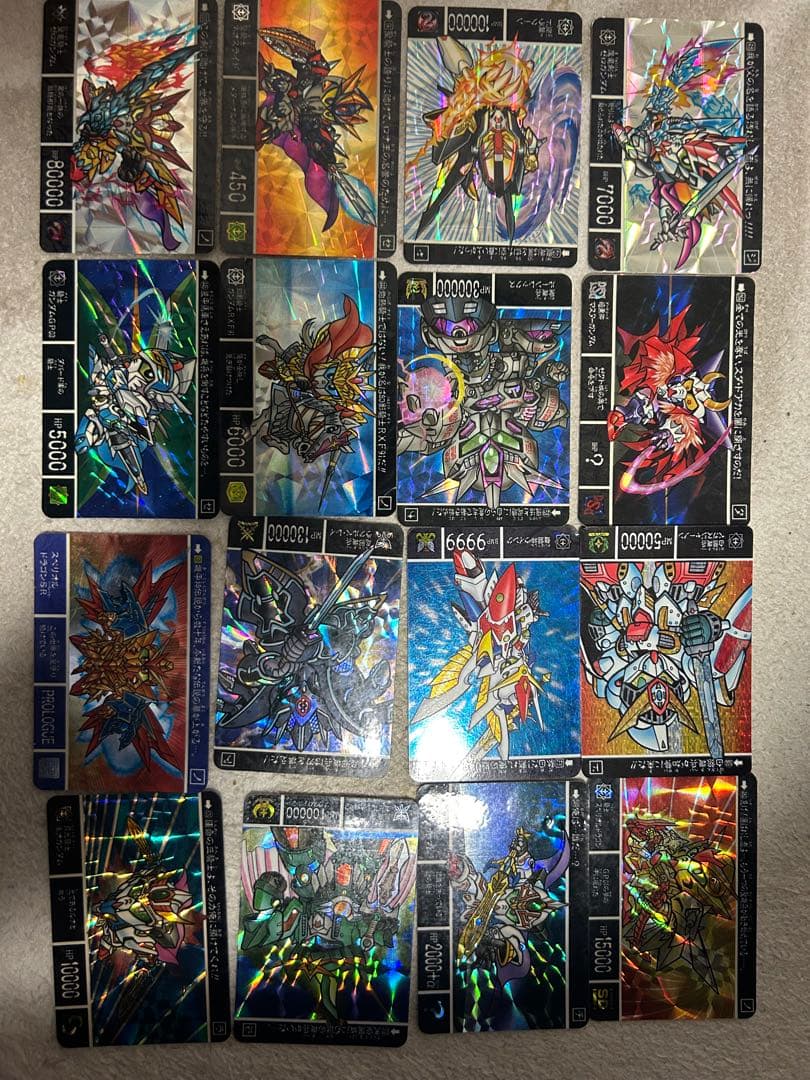 SDガンダム　キラカードダス　いろいろセットA 92枚
