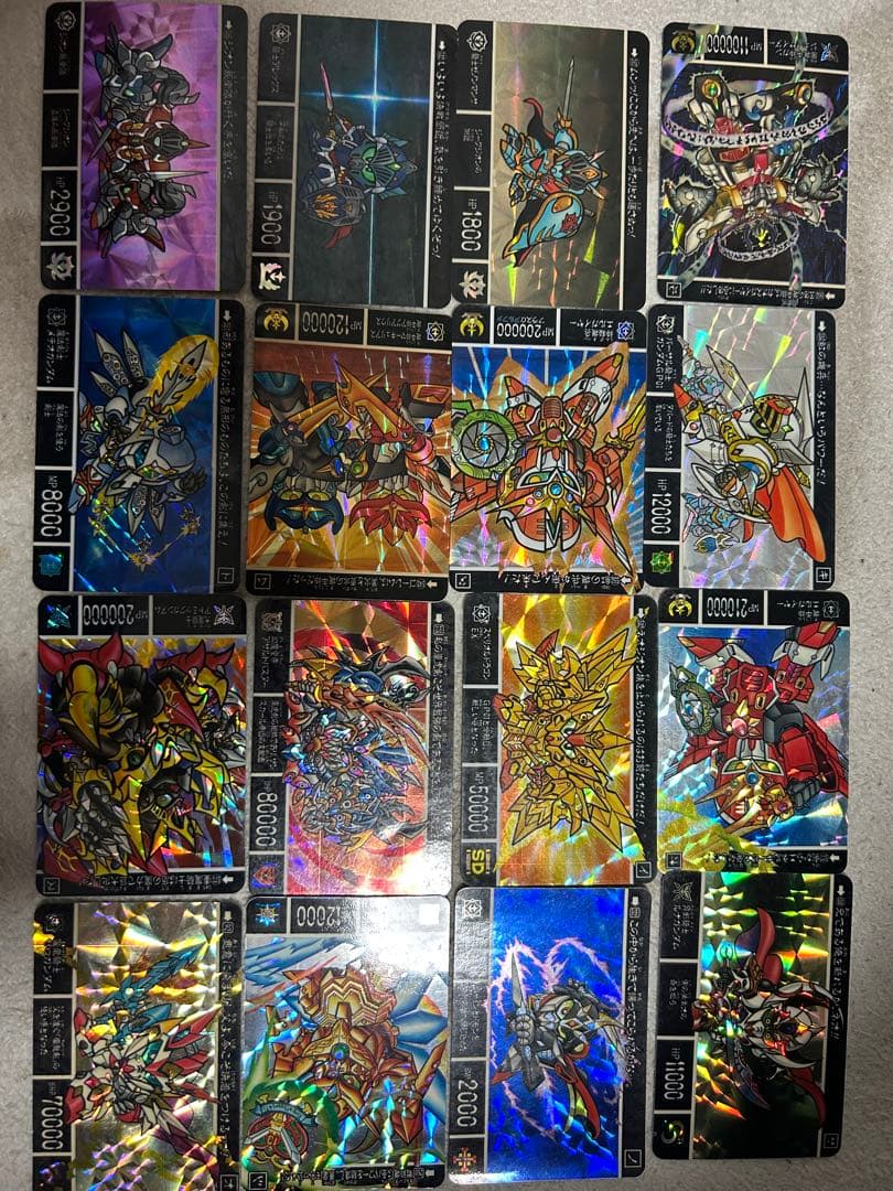 SDガンダム　キラカードダス　いろいろセットA 92枚