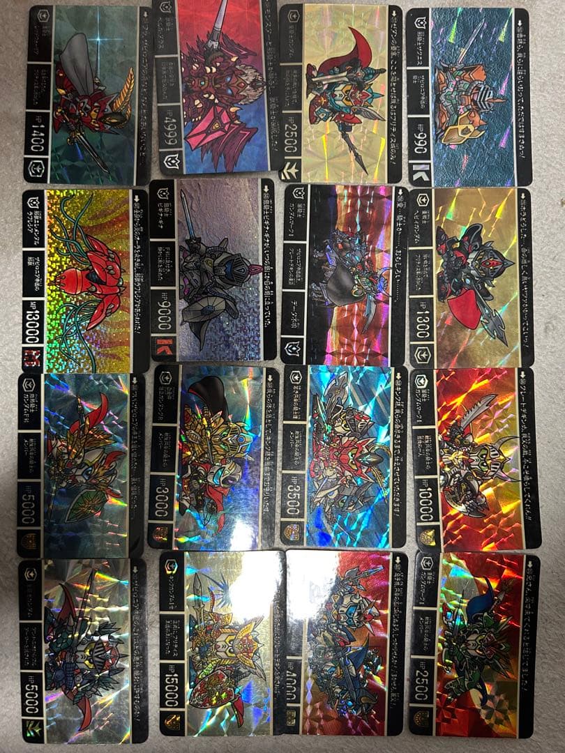 SDガンダム　キラカードダス　いろいろセットA 92枚