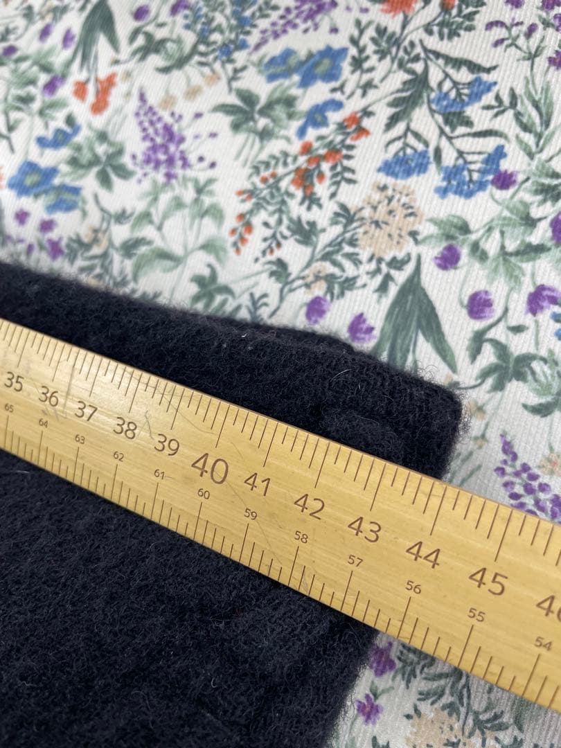 コムデギャルソンオムプリュス　縮絨パンツ　ウール　サイズS　黒　2022年AW