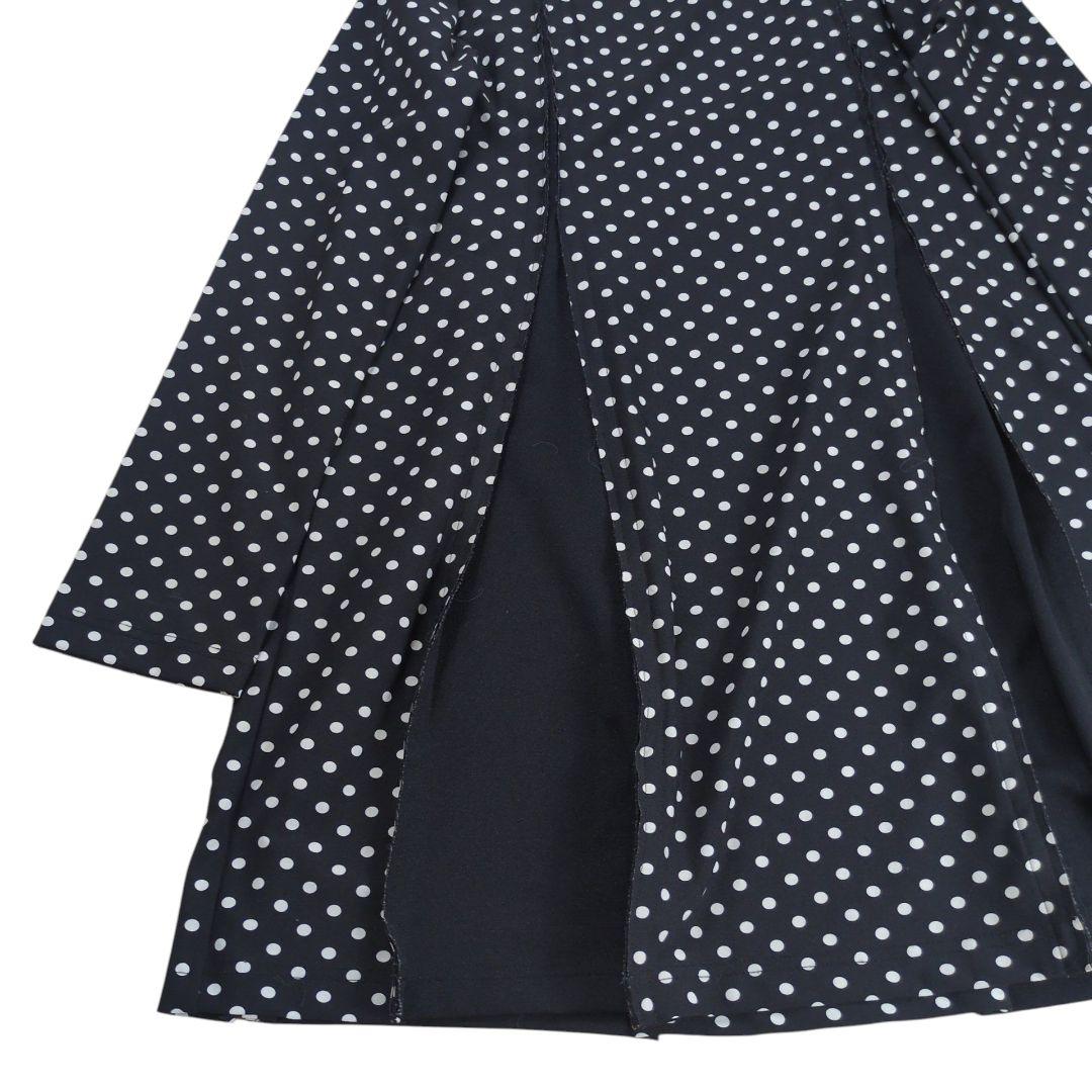 【美品】コムデギャルソン コムコム ポルカドット 切替カッティング チュニック
