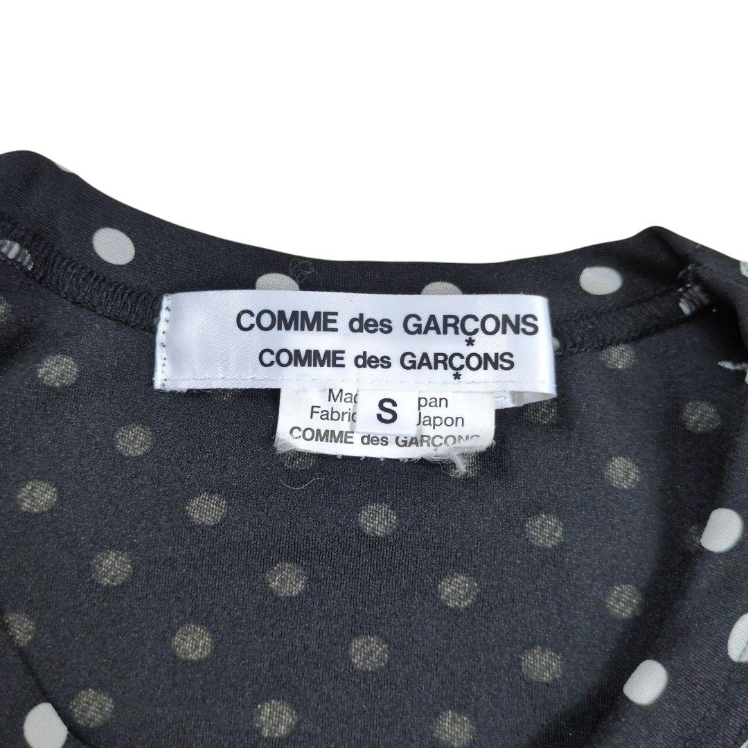 【美品】コムデギャルソン コムコム ポルカドット 切替カッティング チュニック
