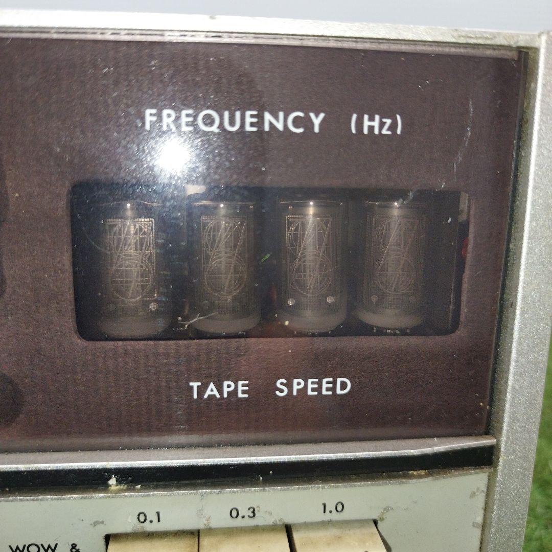 WOW&FLUTTER METER ワウフラメーター 677A ニキシー管