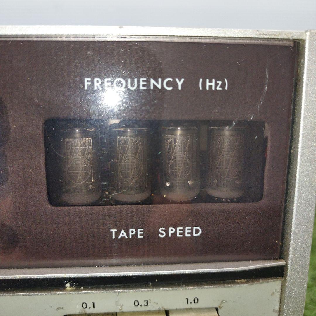 WOW&FLUTTER METER ワウフラメーター 677A ニキシー管