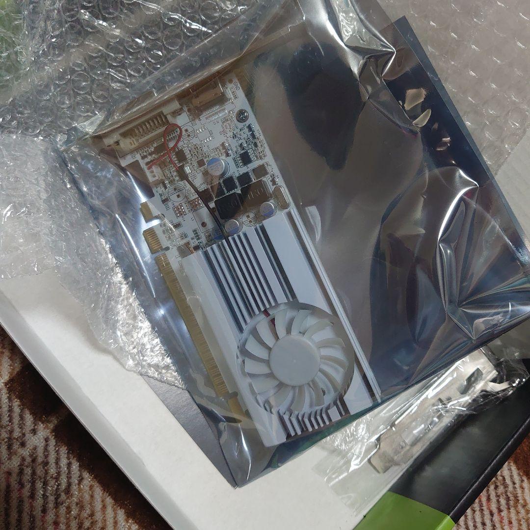 新品【玄人志向 GF-GT1030-E2GB/LP/D5】 グラフィックボード