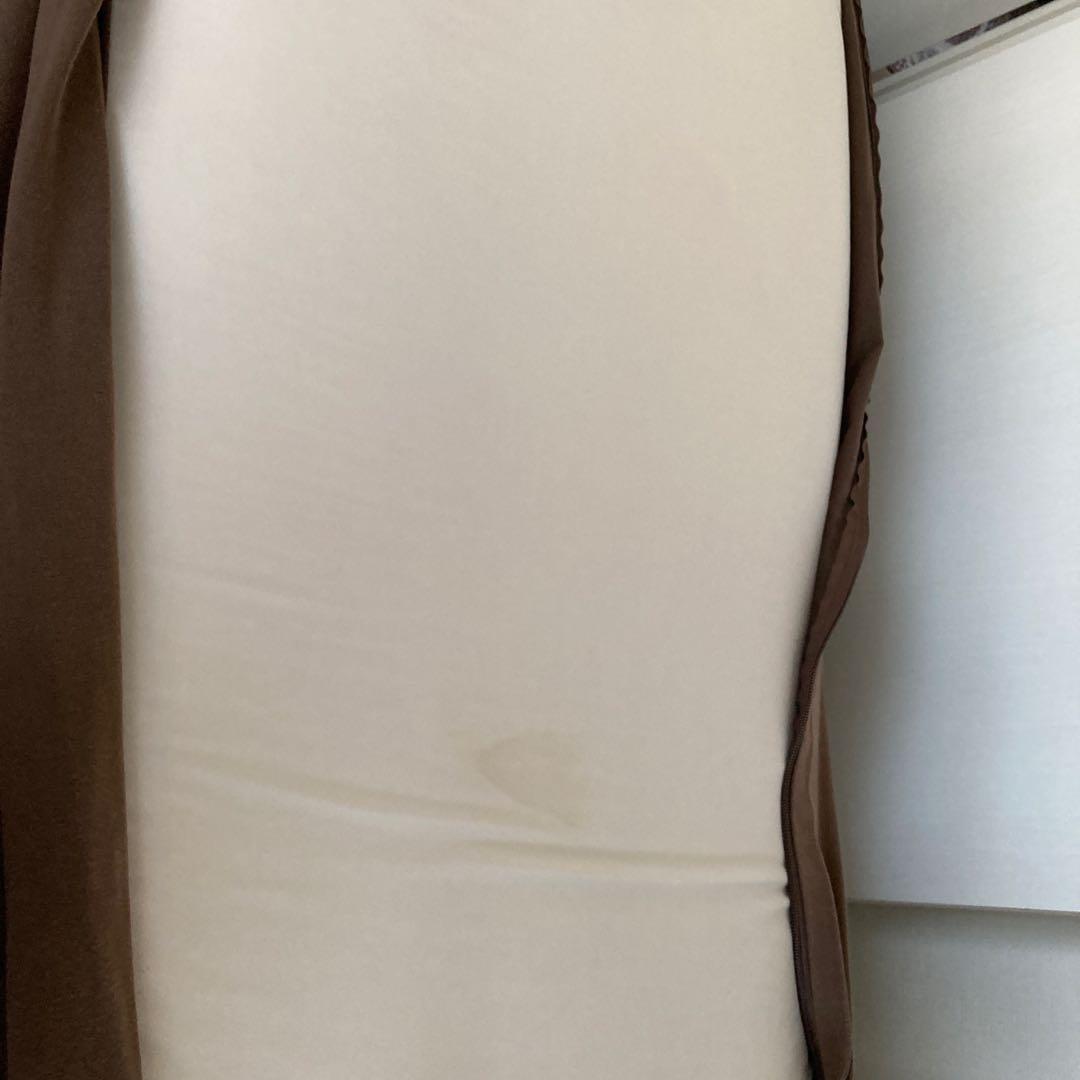 YogiboMaxチョコレートブラウンとカバー（ディープパープル）