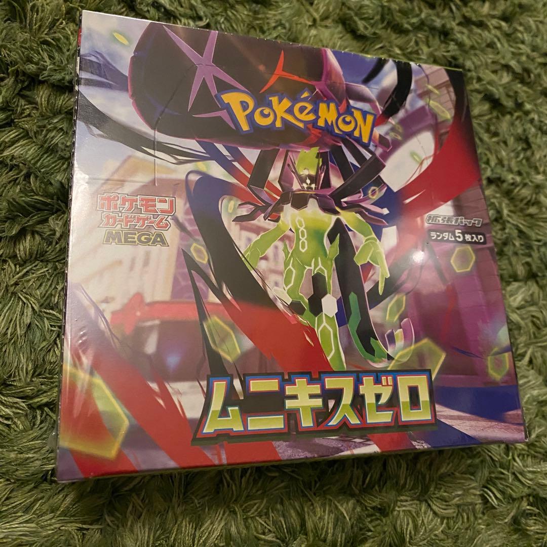 ポケモンカードゲーム ムニキスゼロ BOX シュリンク付 ポケセン