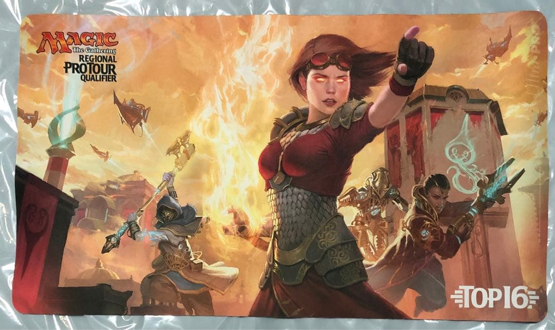 mtg プレイマット チャンドラ 霊気紛争 RPTQ top16