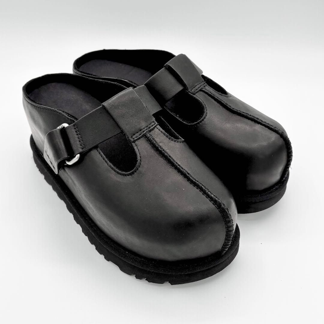 ✨極美品✨ UGG アグ サボ ミュール ブラック 本革 24 m