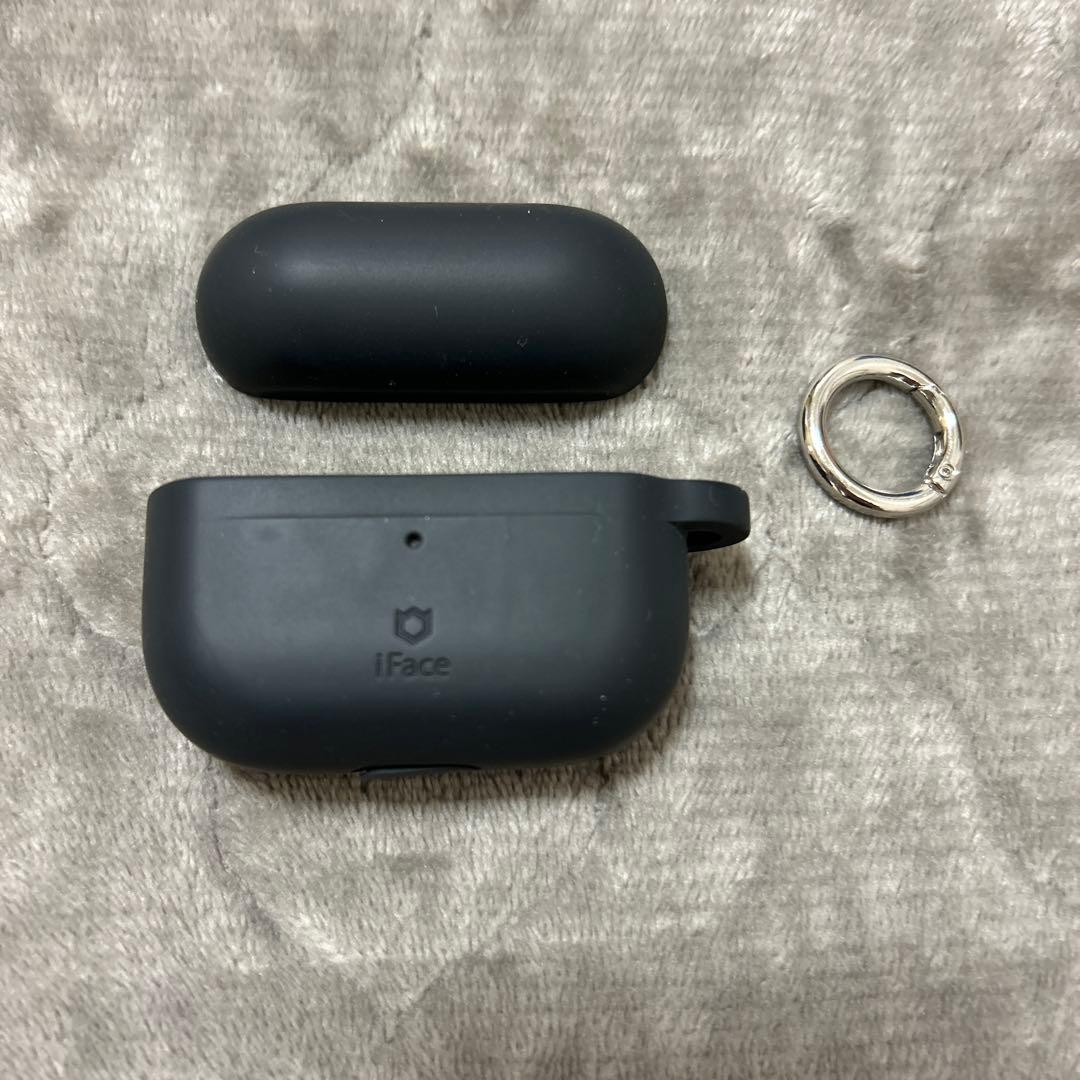 美品 AirPods Pro 第1世代 iFaceシリコンケース付き