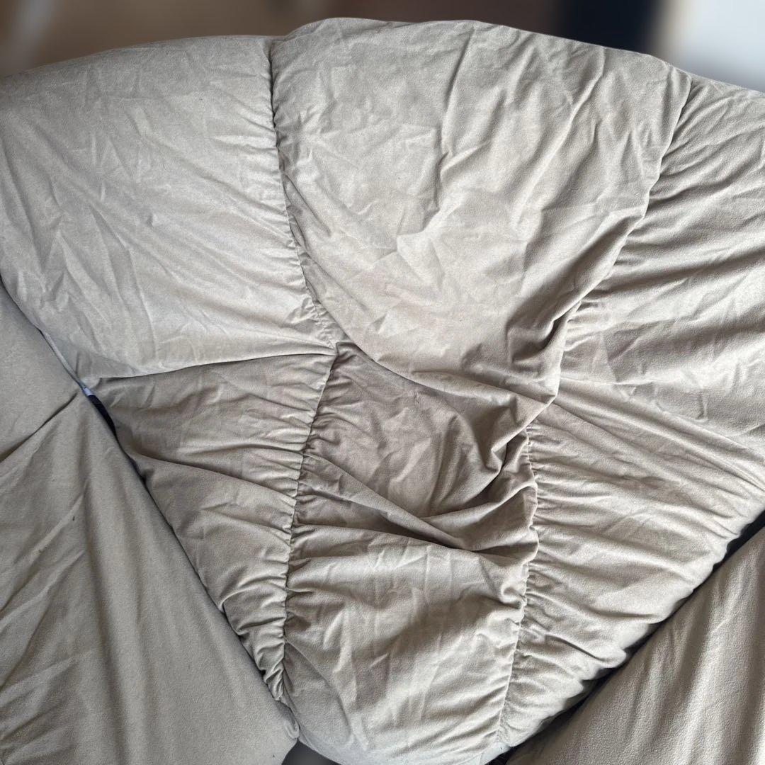 フロアコーナーソファ flaum フラウム ロータイプ　直接引き取り