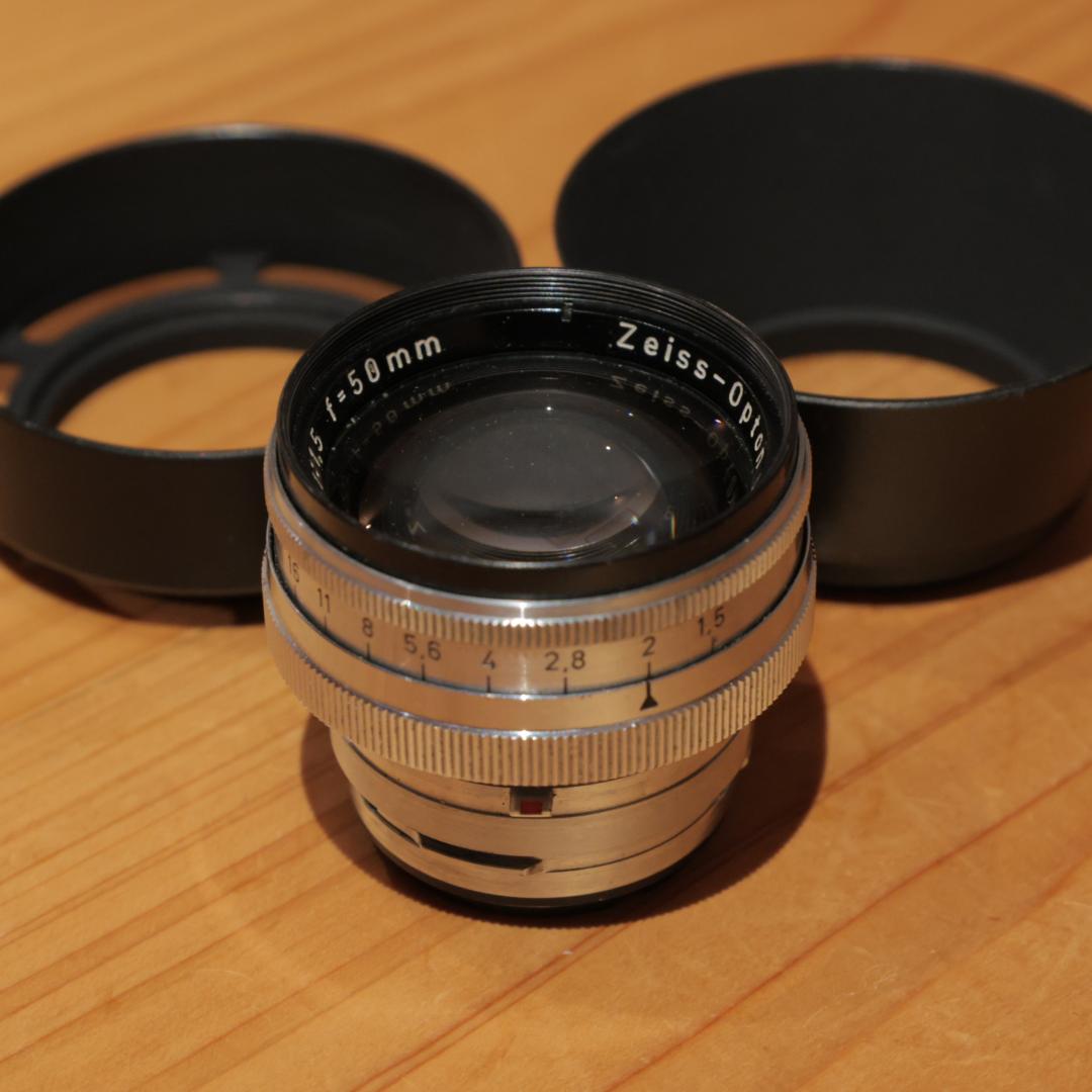 戦後コンタックス/ツァイス オプトン ゾナー 50mm /F1.5