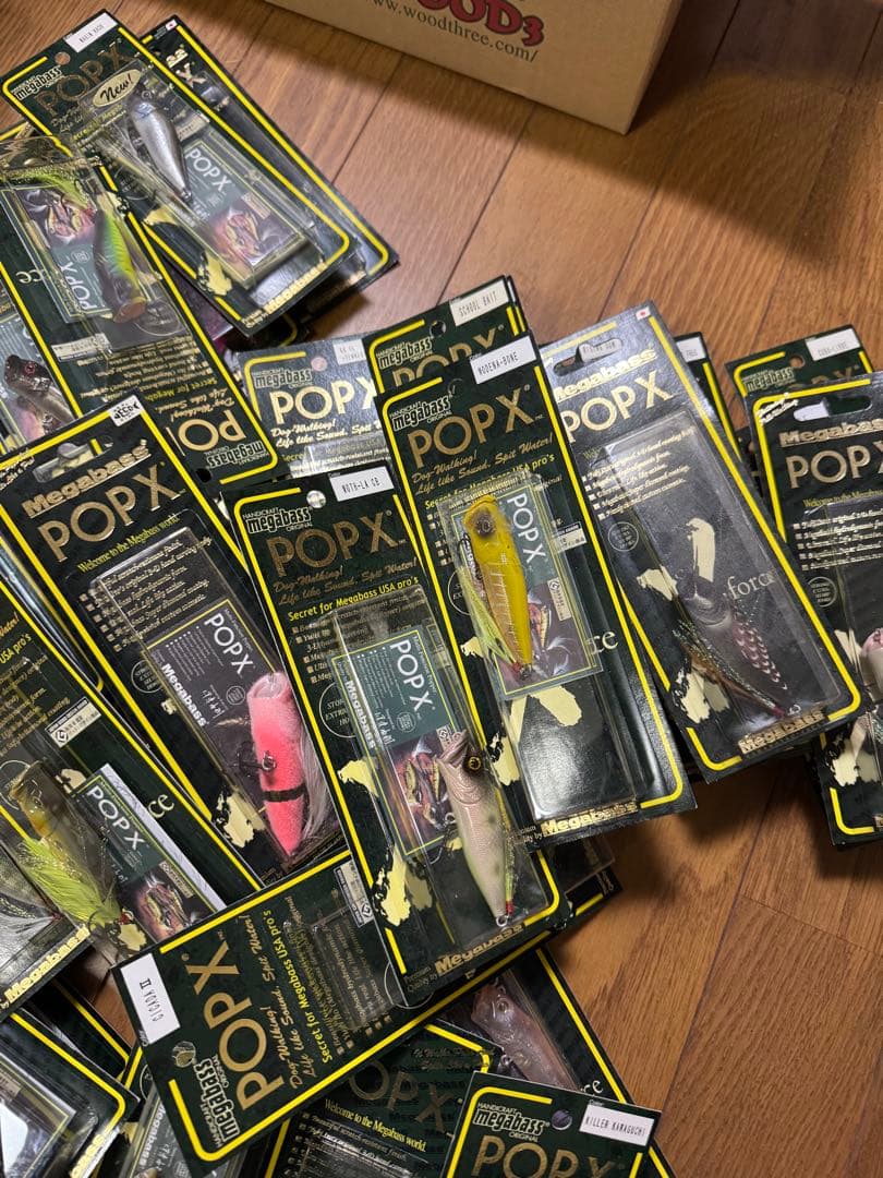 B*k様 Megabass POP X 141個セット！！限定カラーレアカラー多