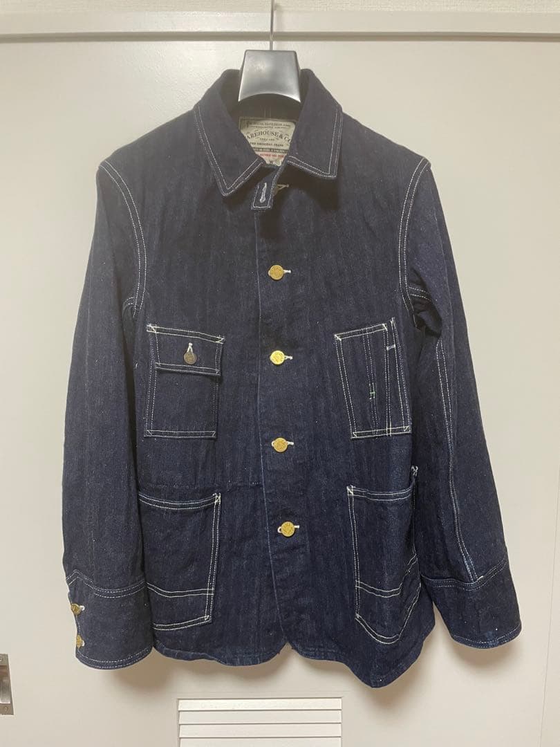 WAREHOUSE & CO. Lot2165 ヘリンボーンカバーオール 38