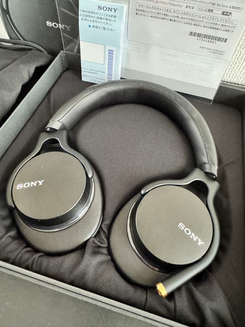SONY MDR-1AM2 ブラック 超美品 付属品完備