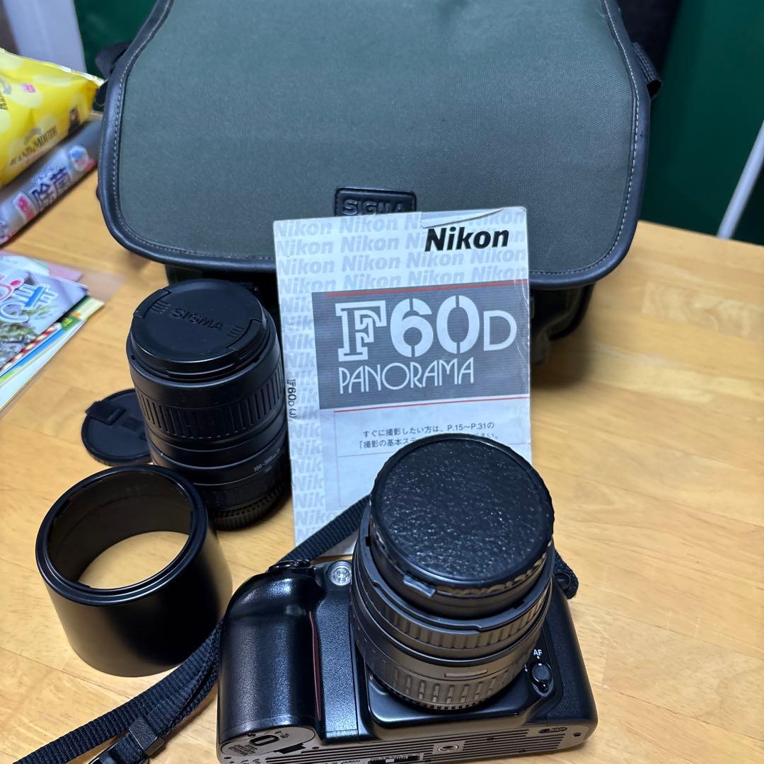 Nikon F60 フィルムカメラ 28-80mm 70-300mm