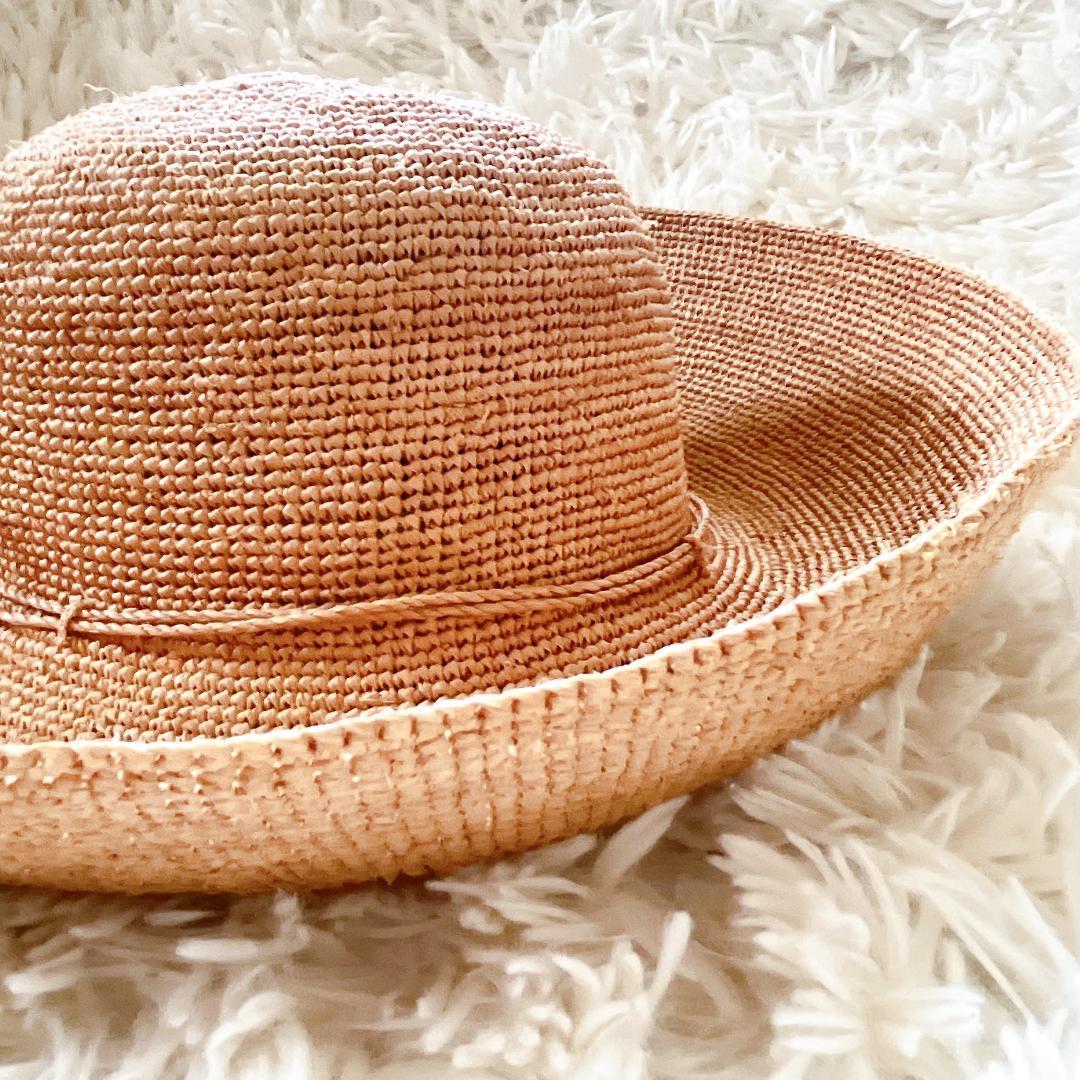 ヘレンカミンスキー　麦わら帽子　raffia 100%