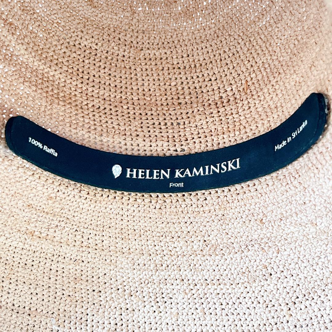 ヘレンカミンスキー　麦わら帽子　raffia 100%