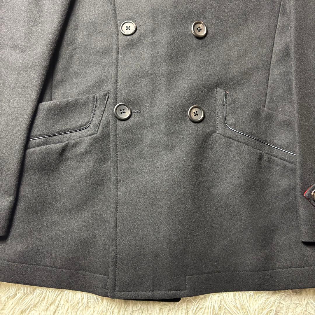 未使用級　ポールスミスコレクション ダブル　Pコート ウール　ブラック　Mサイズ