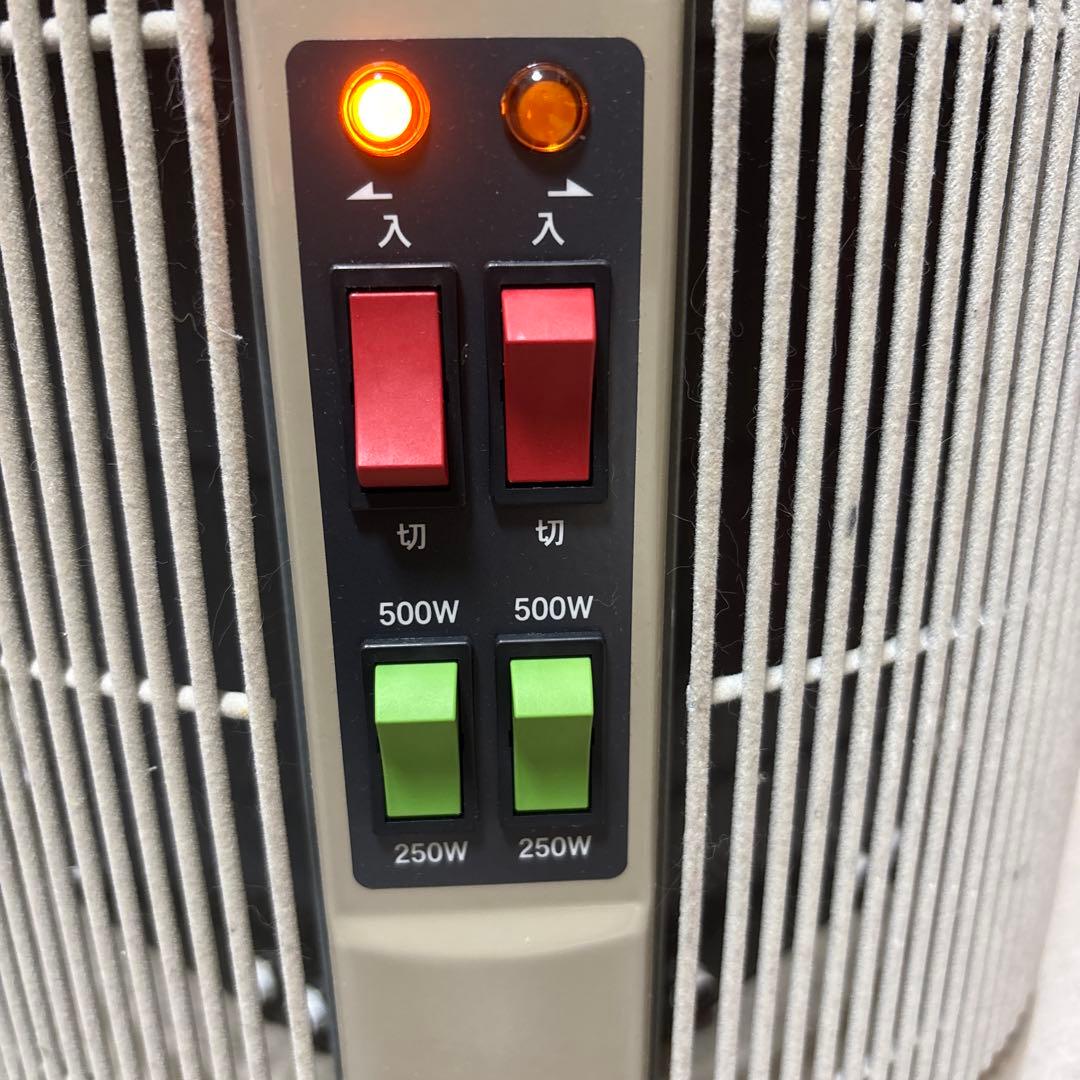 談話室遠赤外線輻射式パネル ヒーターDAN1000-R16 1000W試運転のみ