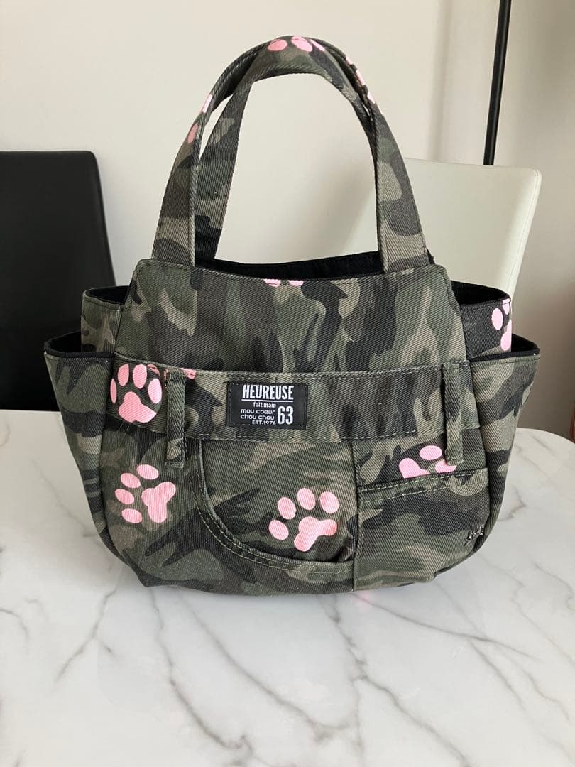 774 ローザ　大きめデニムリメイクバック