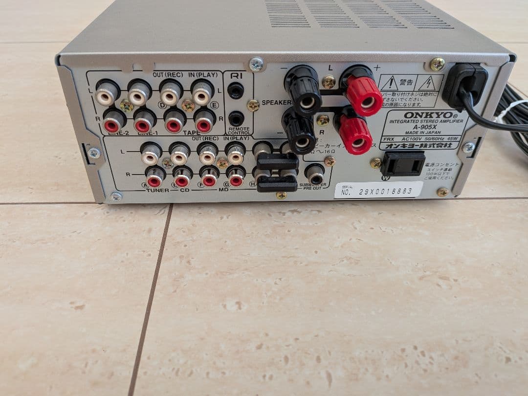 ONKYO INTEC205シリーズ　ミニコンポ