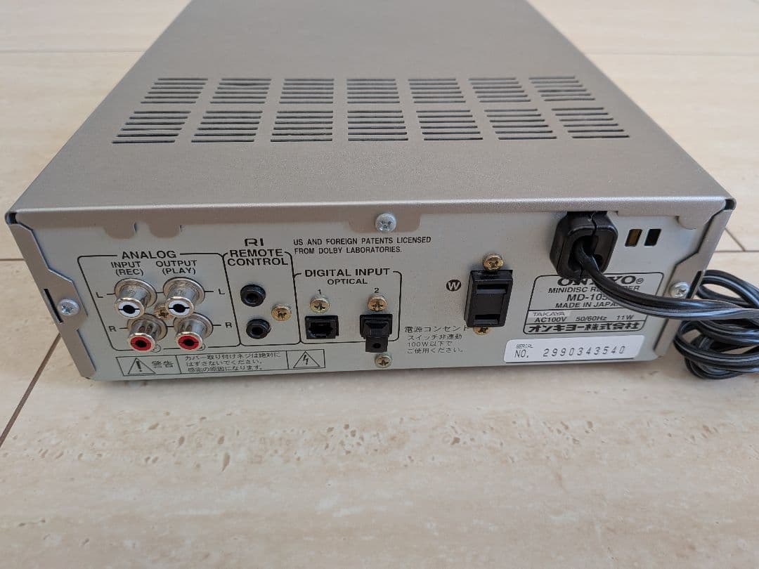 ONKYO INTEC205シリーズ　ミニコンポ