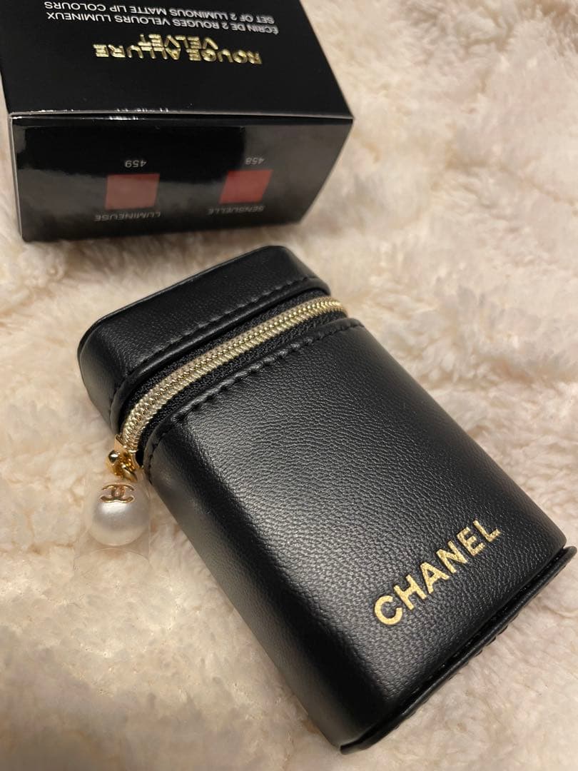 CHANELルージュアリュールヴェルヴェット レ ペルル セットオブ2⭐︎限定品