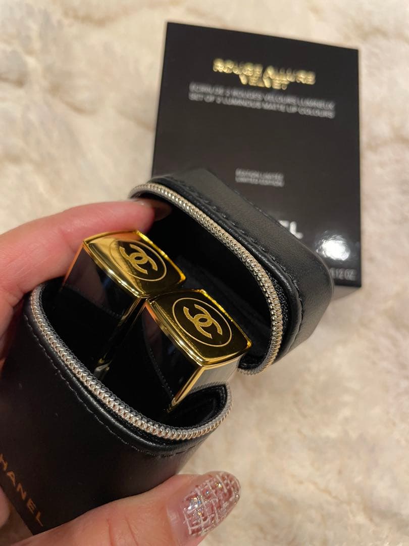 CHANELルージュアリュールヴェルヴェット レ ペルル セットオブ2⭐︎限定品