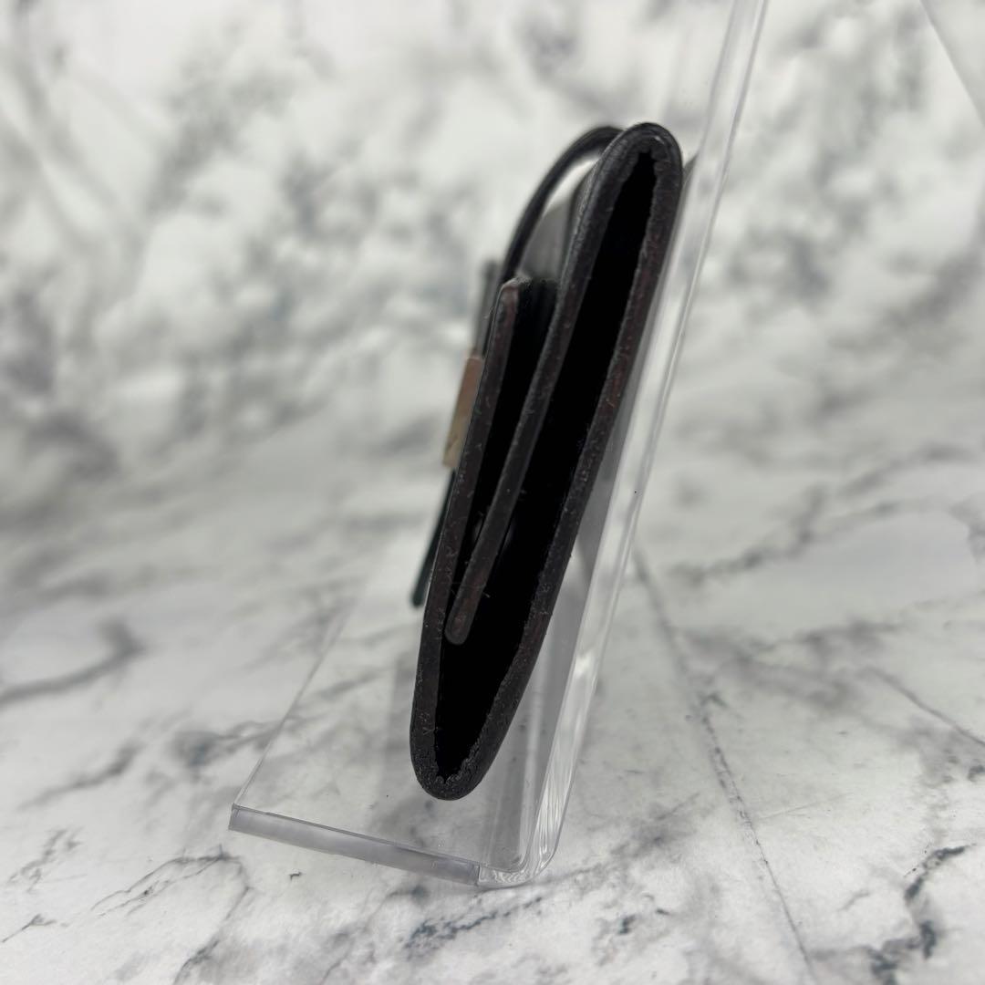 104 HERMES ベアン　キーケース　4連　シルバー　C刻印