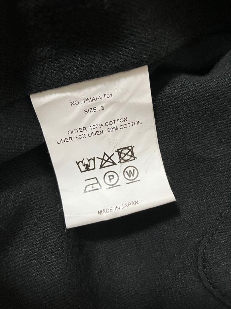 PHIGVEL フィグベル　CORDUROY VEST ベストoldjoe