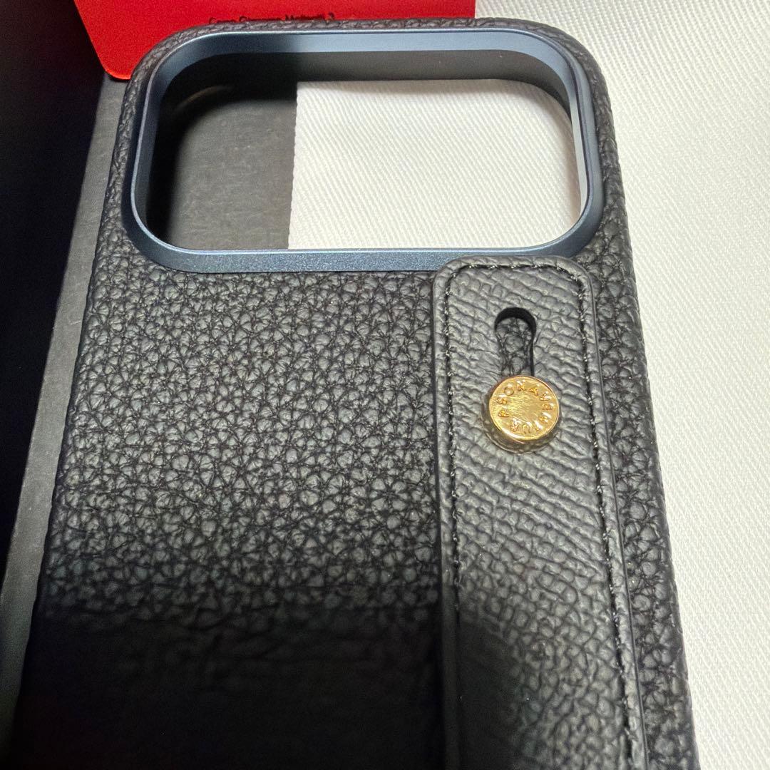 超美品✳︎ボナベンチュラ　iPhone17proケース　ブラック