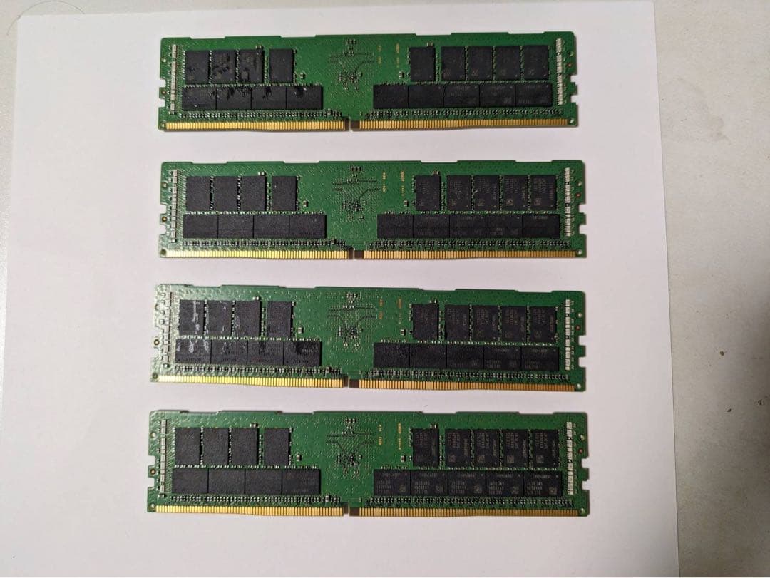 サーバ用メモリ DDR4 128GB(32GB×4) ECC Registerd