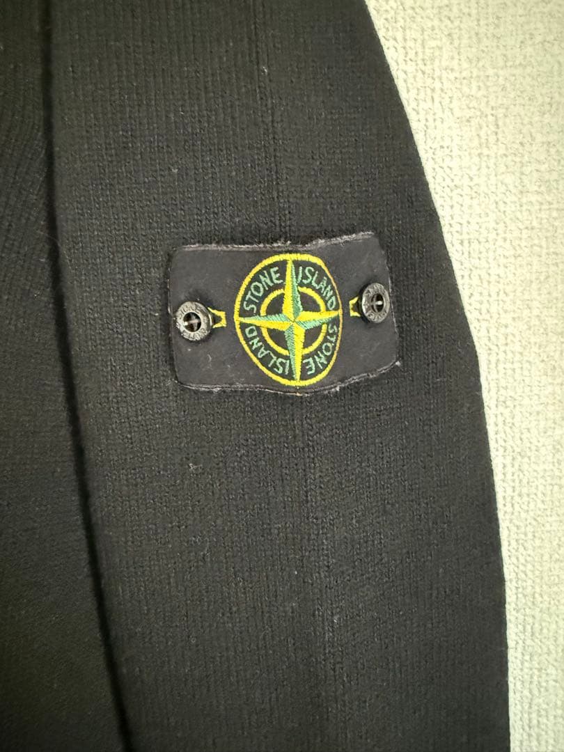 STONE  ブラック ニット