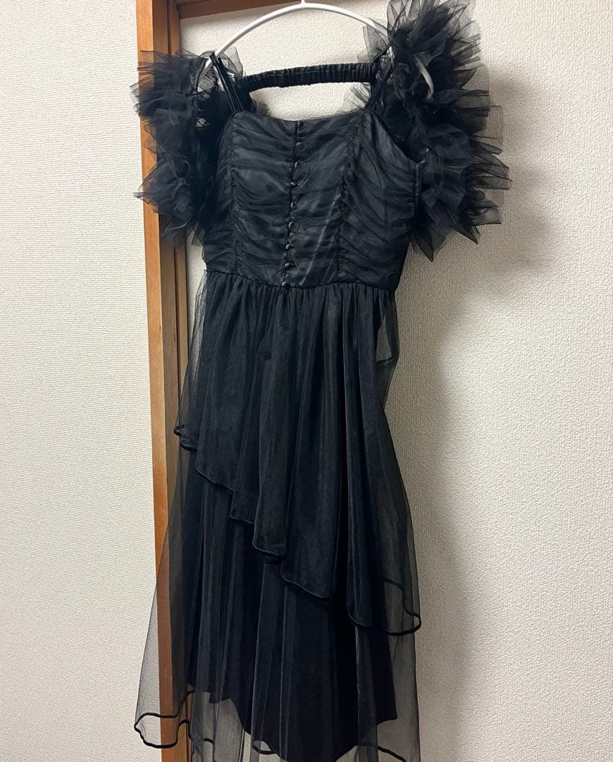 FURFUR チュールボレロセットキャミドレス ファーファー BLK ブラック