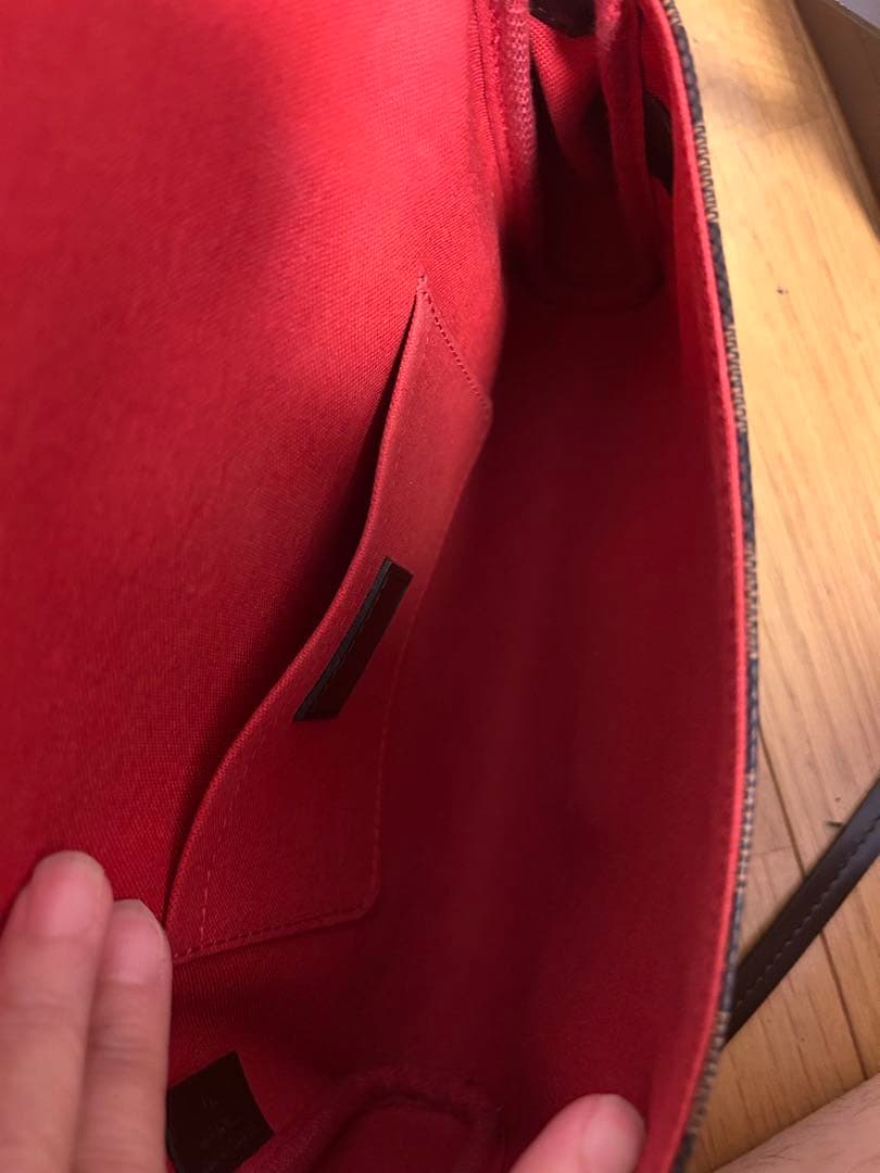 Louis Vuitton ダミエクラッチバッグ