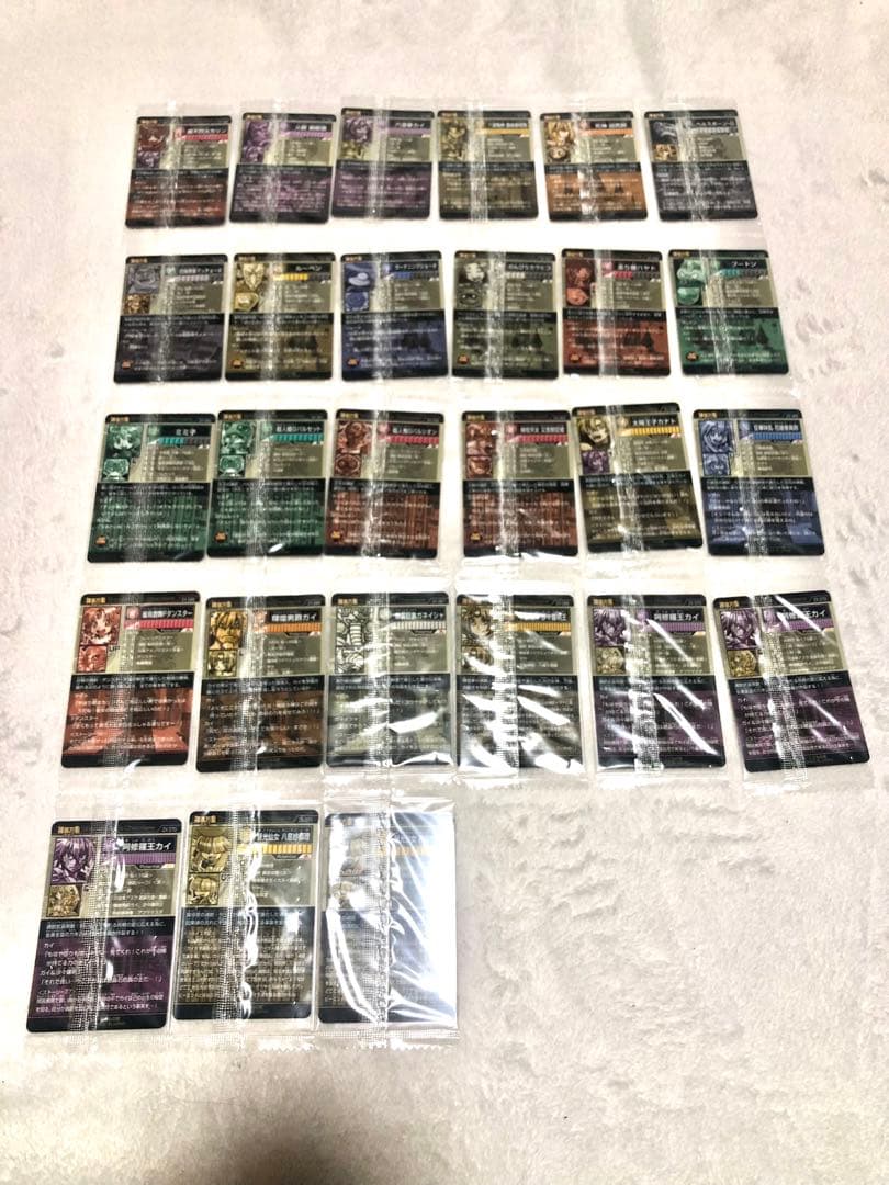 神羅万象チョコ ゼクスファクター 箔押しレア、アナザー、プロモ含む完全フルコンプ