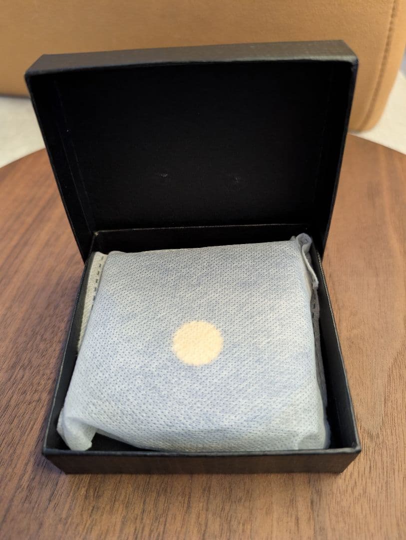 【皇居限定】馬蹄型小銭入 青色 財布