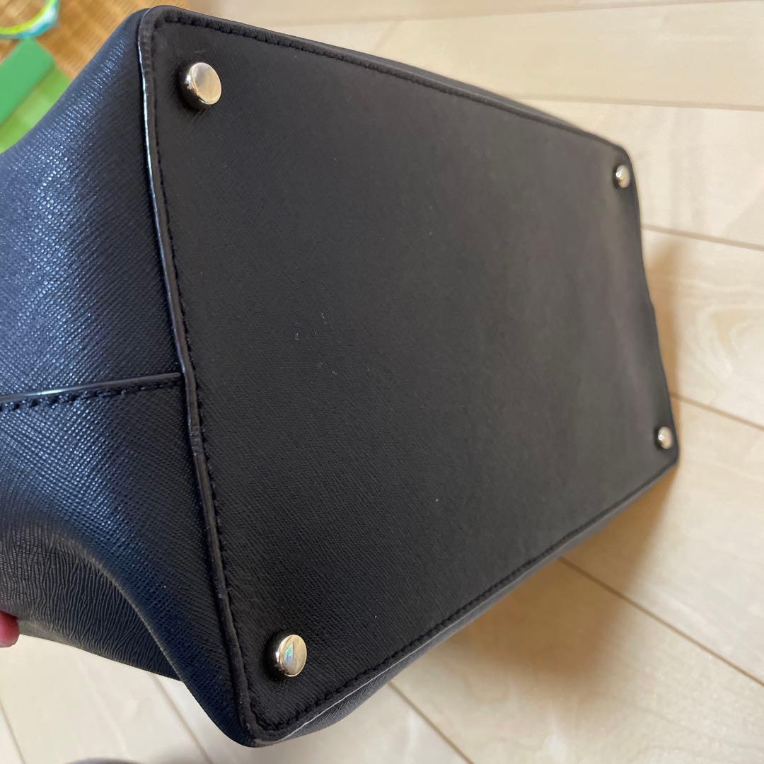 kate spade 黒 トートバッグ