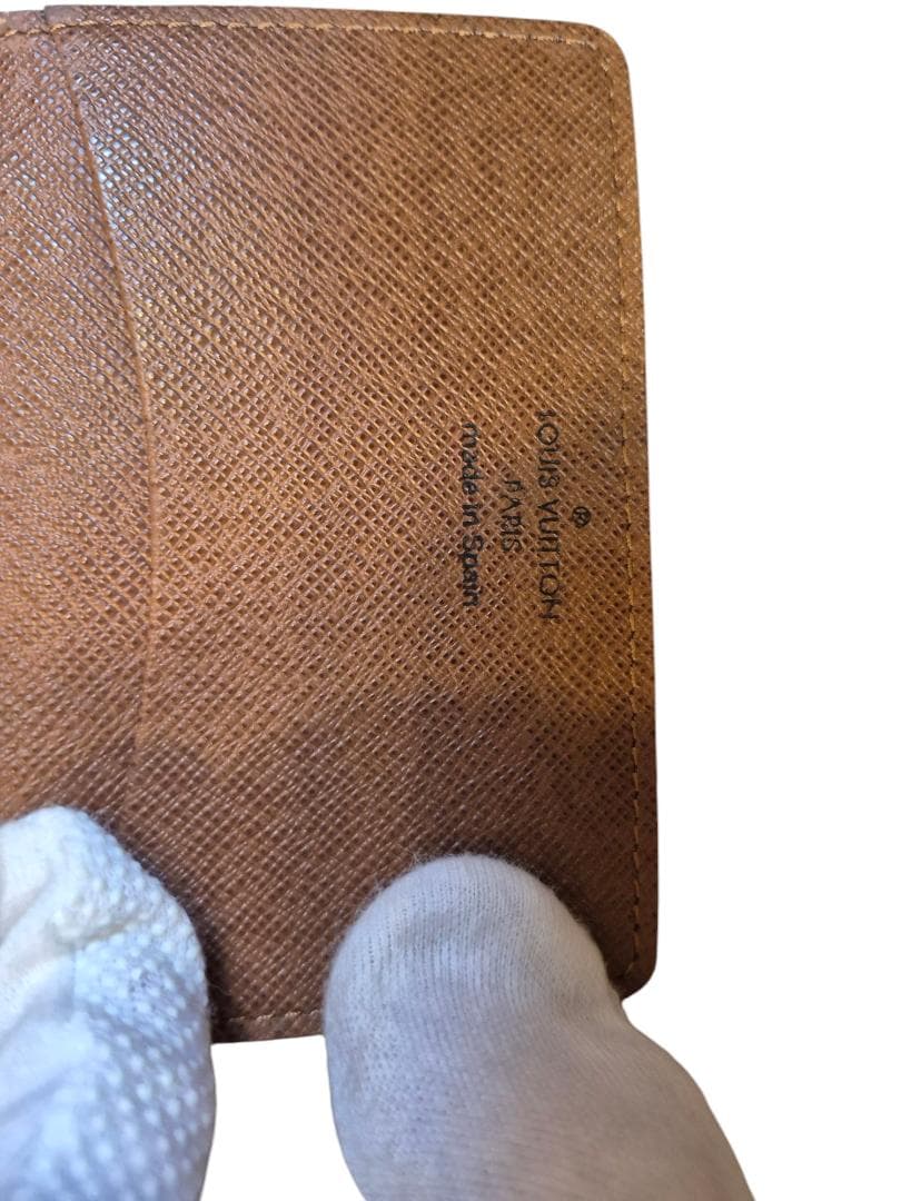 LOUIS　VUITTON　ルイヴィトン　モノグラム　名刺入れ