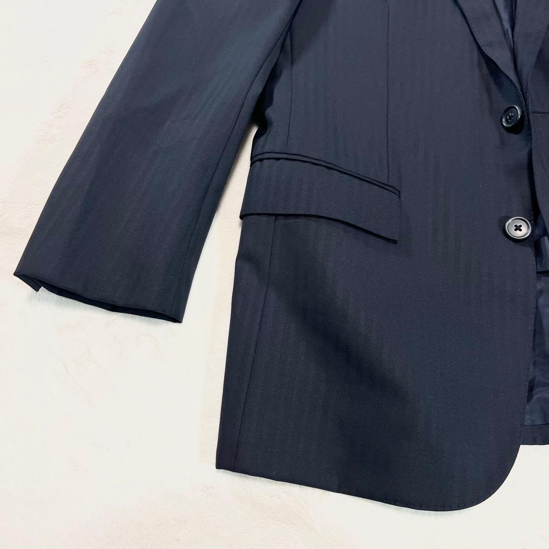 【極美品】ブルックスブラザーズ カノニコ ストライプスーツ ネイビー 32W