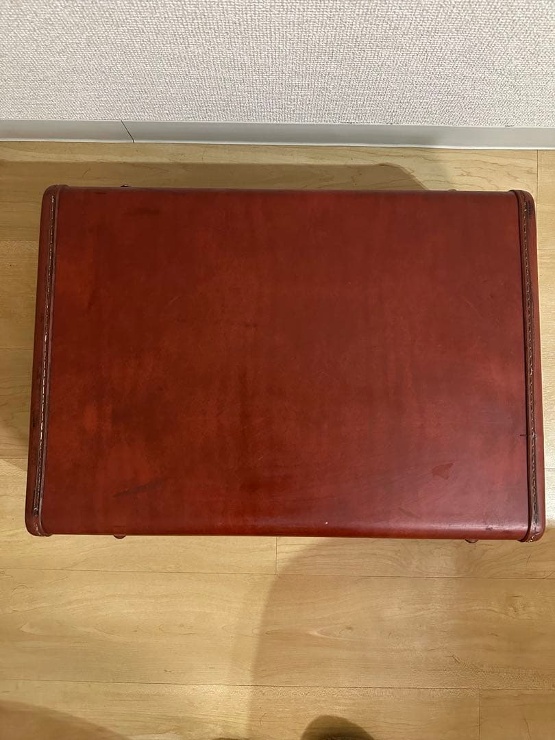 ビンテージ Somsonite スーツケース (赤茶)