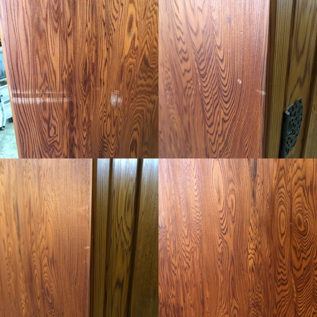 最高級 屋久杉天然杢突板の着物タンス 引出し25杯 木目の美しい屋久杉製