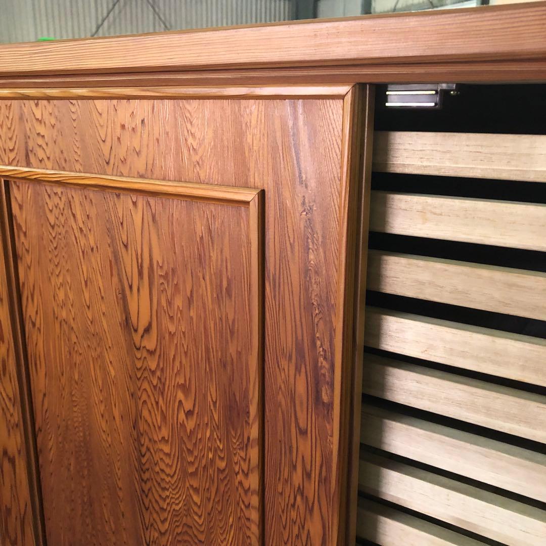 最高級 屋久杉天然杢突板の着物タンス 引出し25杯 木目の美しい屋久杉製